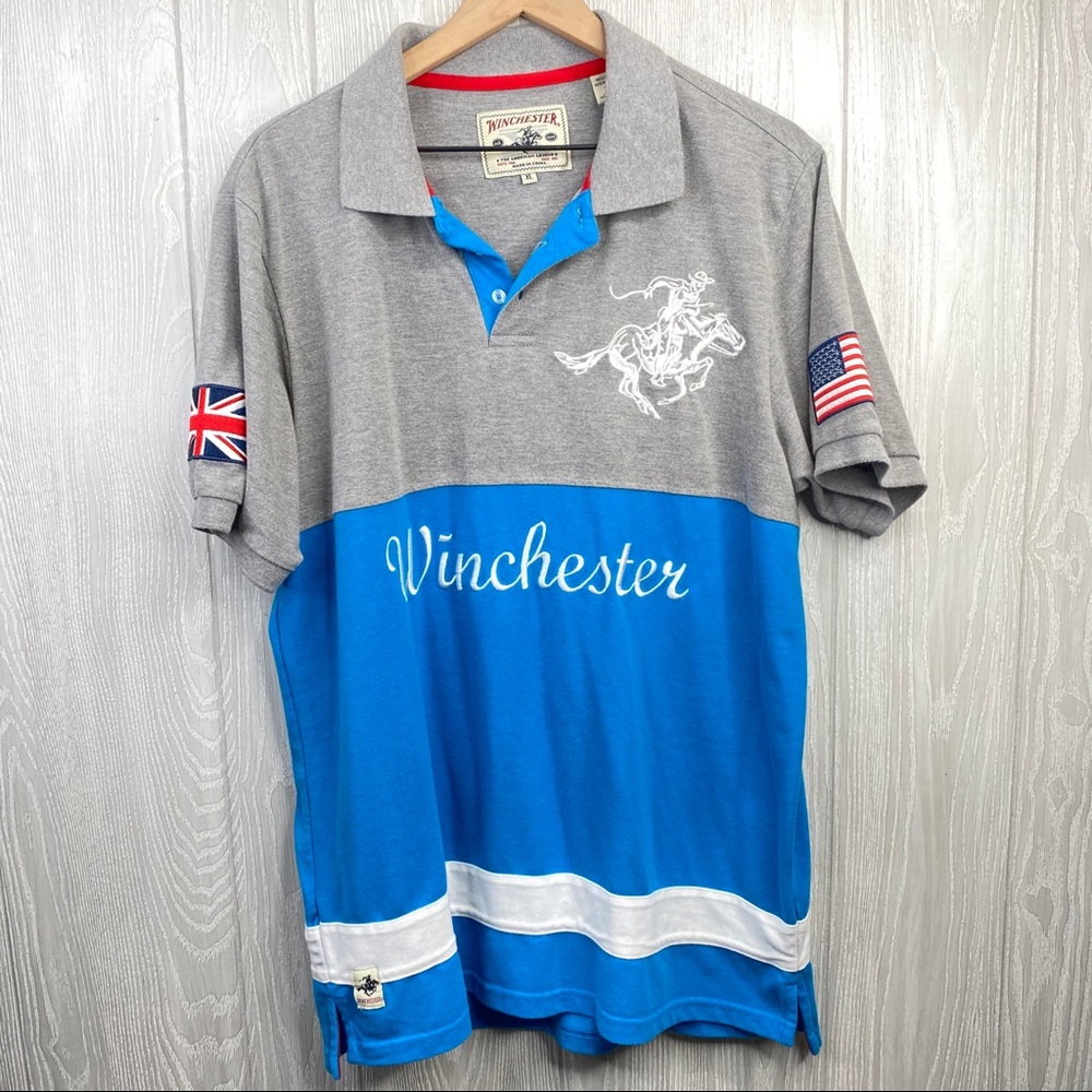 Men’s Winchester XL Short Sleeve Polo Embroidered